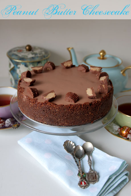 peanut butter cup cheesecake