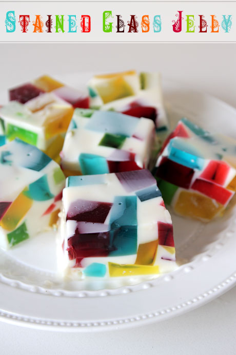 stained glass jelly