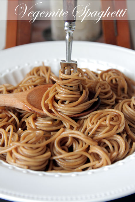 vegemite spaghetti