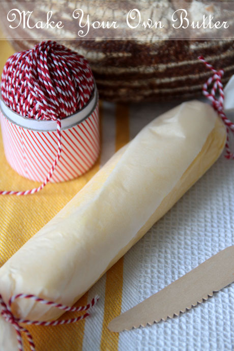 make your own butter