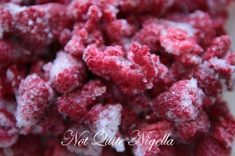 raspberry coconut cake