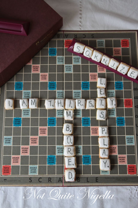 scrabble cookies