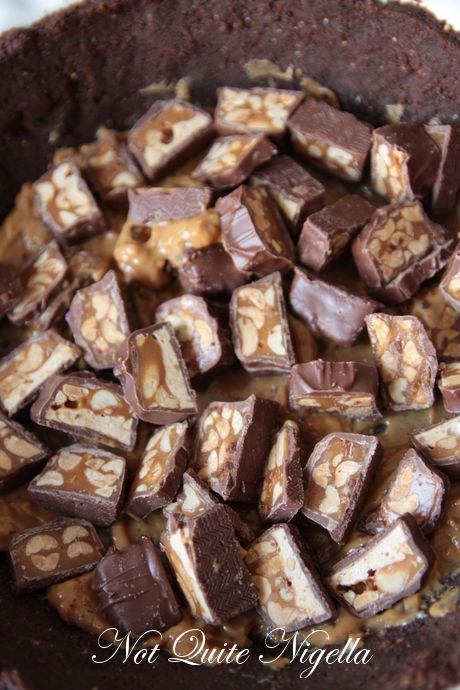 snickers pie recipe
