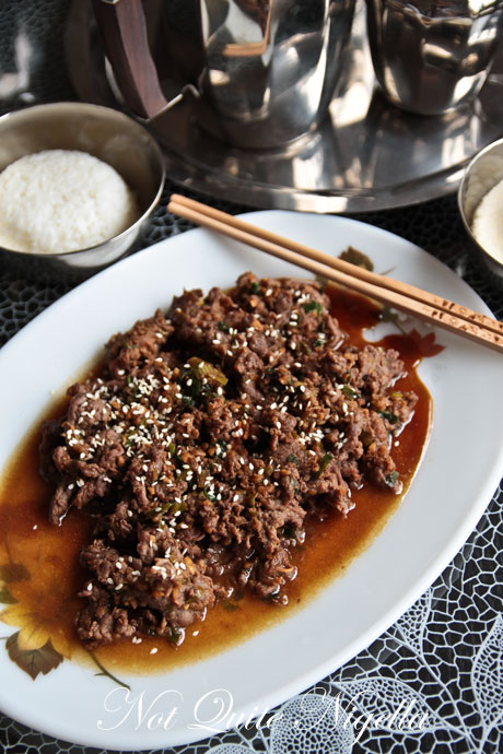 beef bulgogi recipe