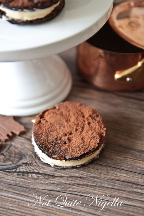 brownie cookies salted caramel buttercream