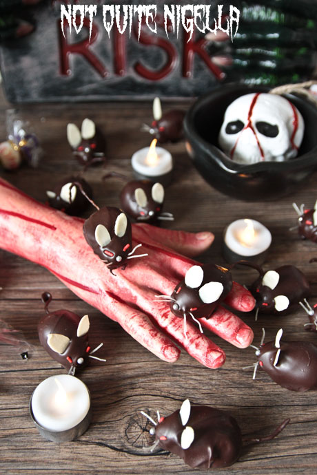 rat plague brownie bites
