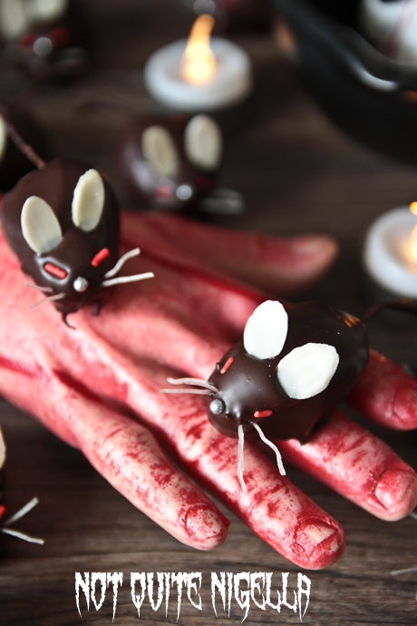 rat plague brownie bites