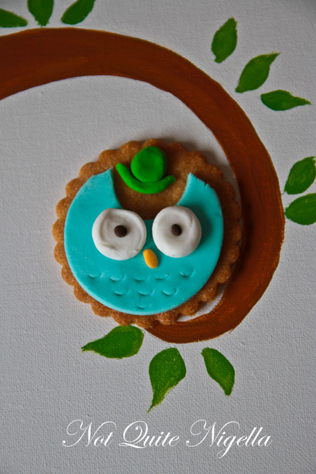 owl cookies