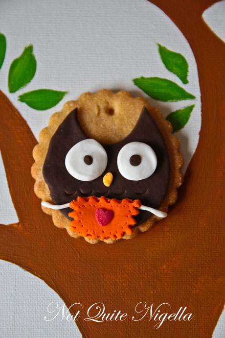 owl cookies