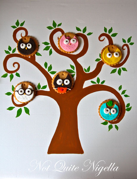 owl cookies