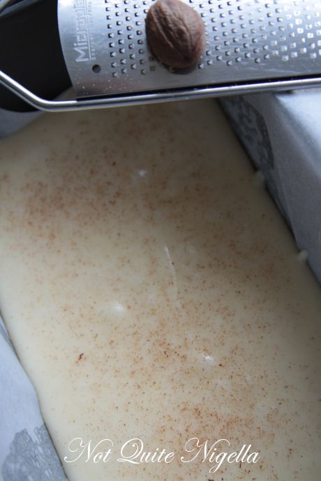egg nog fudge