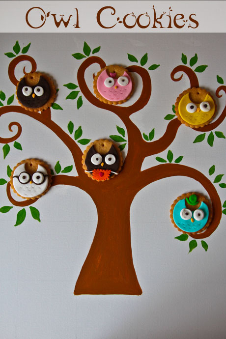 owl cookies