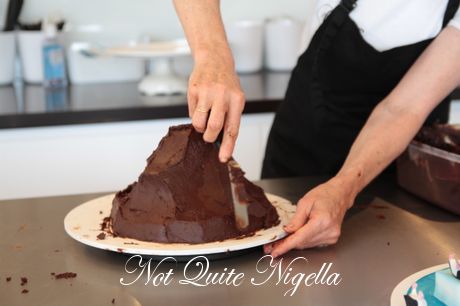 north pole christmas cake