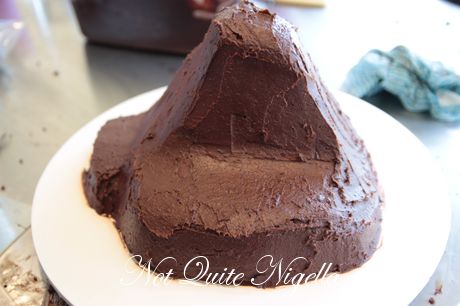 north pole christmas cake