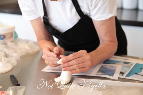 north pole christmas cake