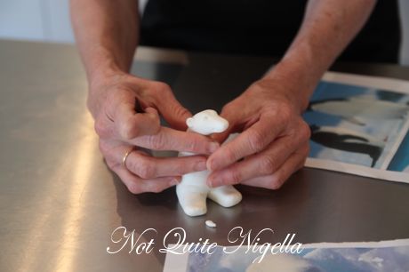 north pole christmas cake