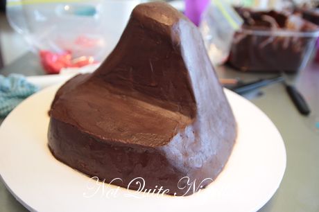 north pole christmas cake