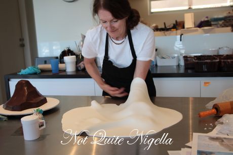north pole christmas cake