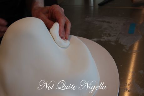 north pole christmas cake