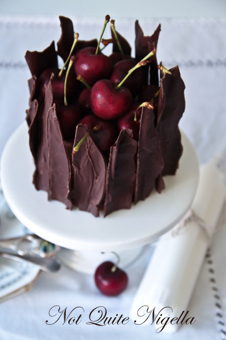 black forest cheesecake