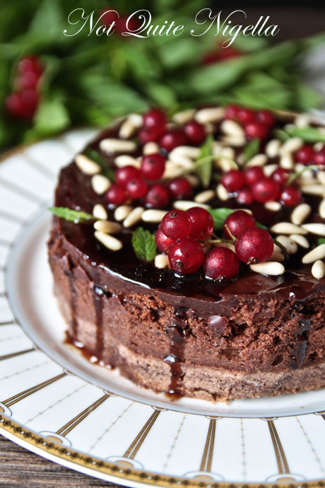 ham root beer, chocolate pomegranate cake