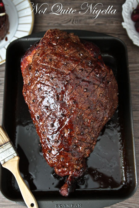 ham root beer, chocolate pomegranate cake