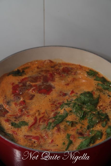 crab harissa soup