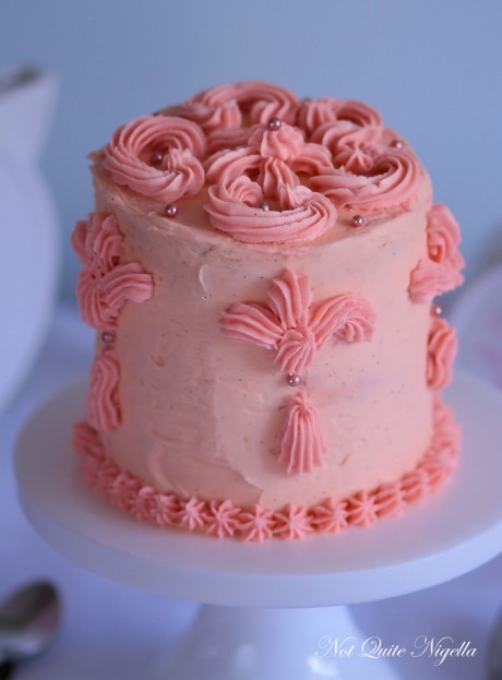 pink victorian sponge