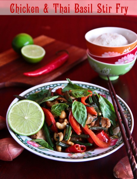chicken stir fry coconut rice