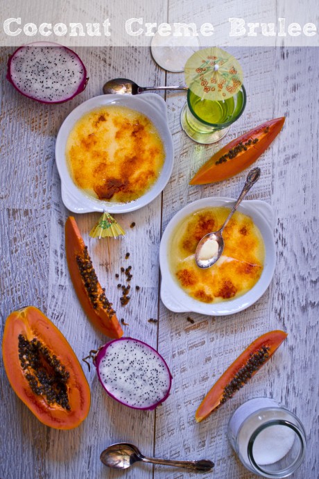 coconut creme brulee