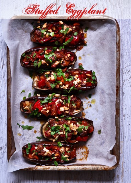stuffed eggplant