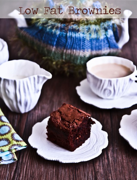 low fat chocolate brownies