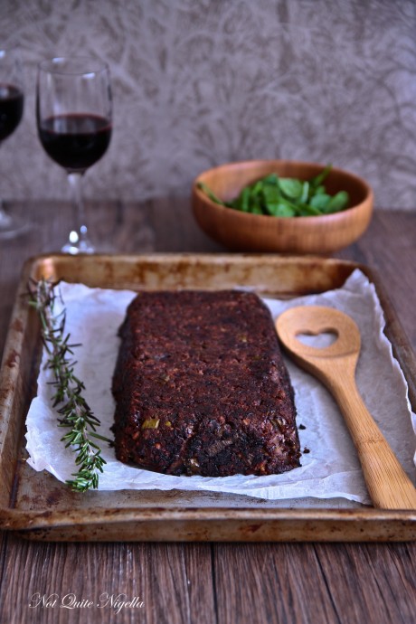 chestnut mushroom loaf