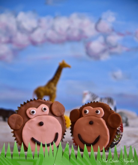 jungle cupcakes