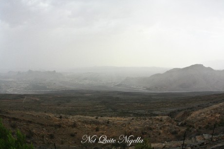 the view hail al shas oman