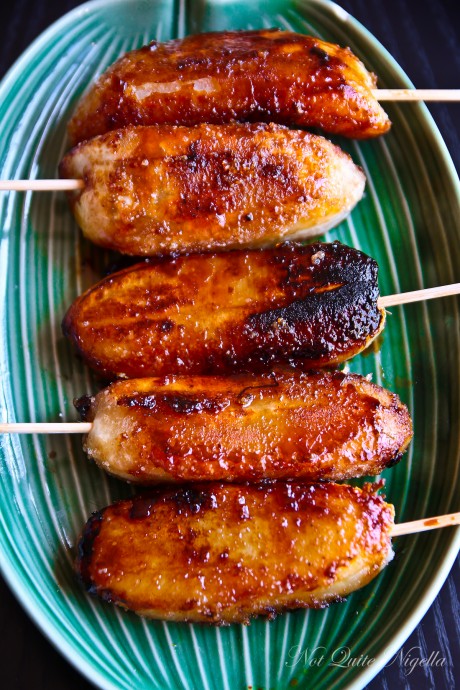 bananaque fried bananas