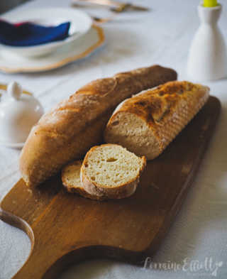 60 Minute Baguette Bread