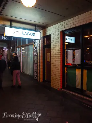 A Little Lagos, Enmore, Nigerian restaurant