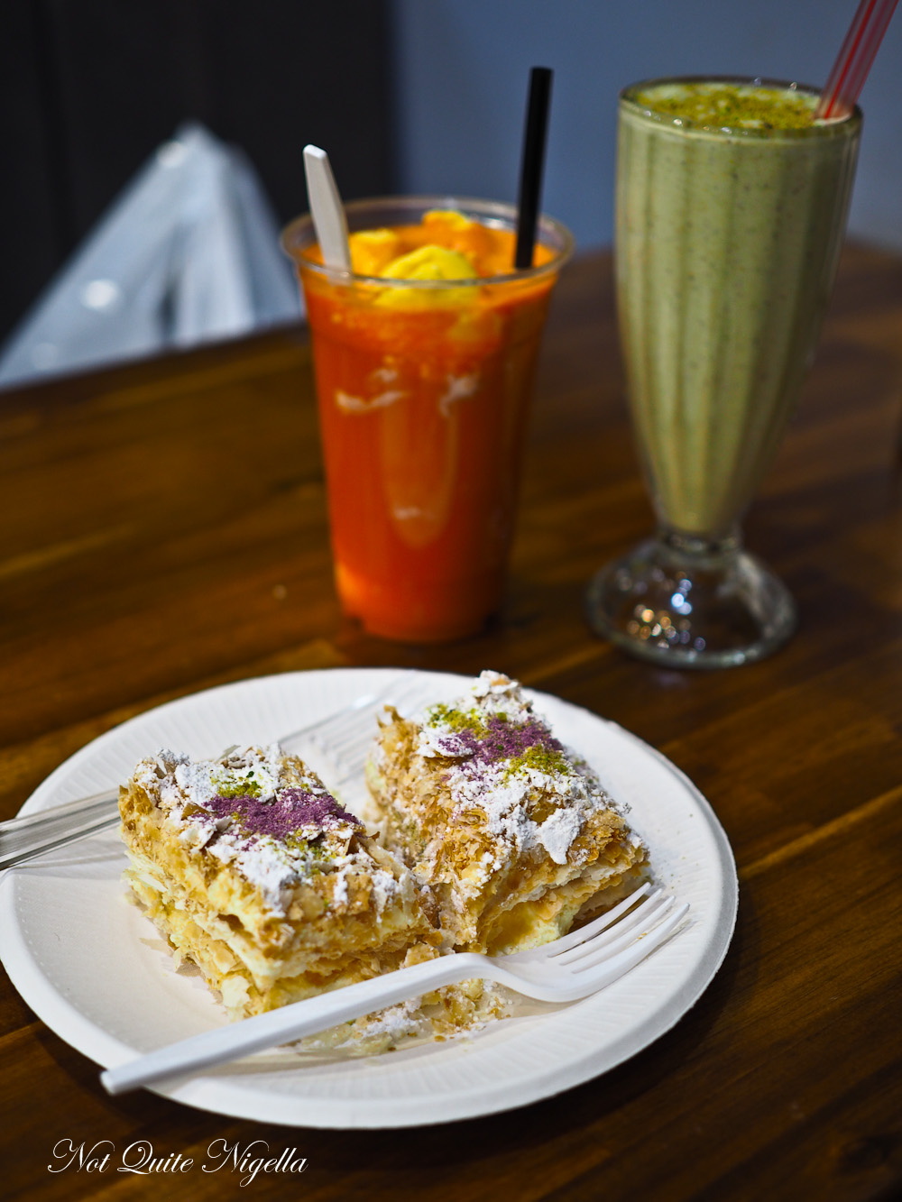 Aaboll Cafe, Shiraz Ice Cream, Merrylands Not Quite Nigella