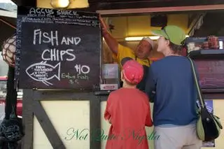 Aggy's Fish & Chips Shack & Paradise, Queenstown, New Zealand