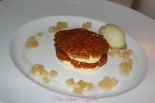 Altitude at the Shangri-la Hotel, The Rocks Sydney Apple Mille Feuille