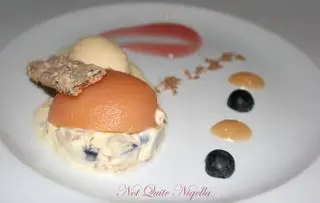 Altitude at the Shangri-la Hotel, The Rocks Sydney White Peach