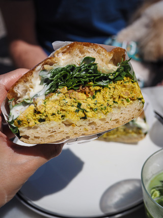 Fresh Focaccia Sandwiches at Angus Marrickville