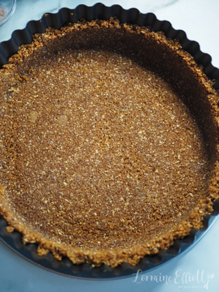 ANZAC Biscuit Caramel Tart
