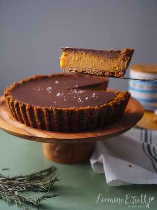 ANZAC Biscuit Caramel Tart