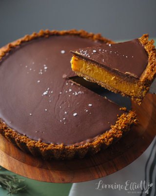 ANZAC Biscuit Caramel Tart