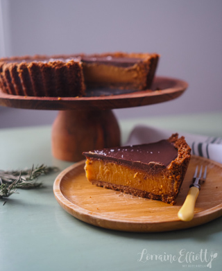 ANZAC Biscuit Caramel Tart