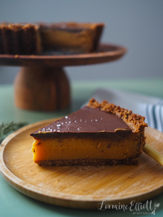 ANZAC Biscuit Caramel Tart