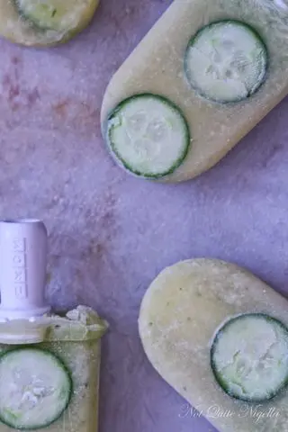 Cloudy Apple & Cool Cucumber Icy Pops