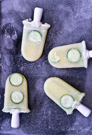 Cloudy Apple & Cool Cucumber Icy Pops